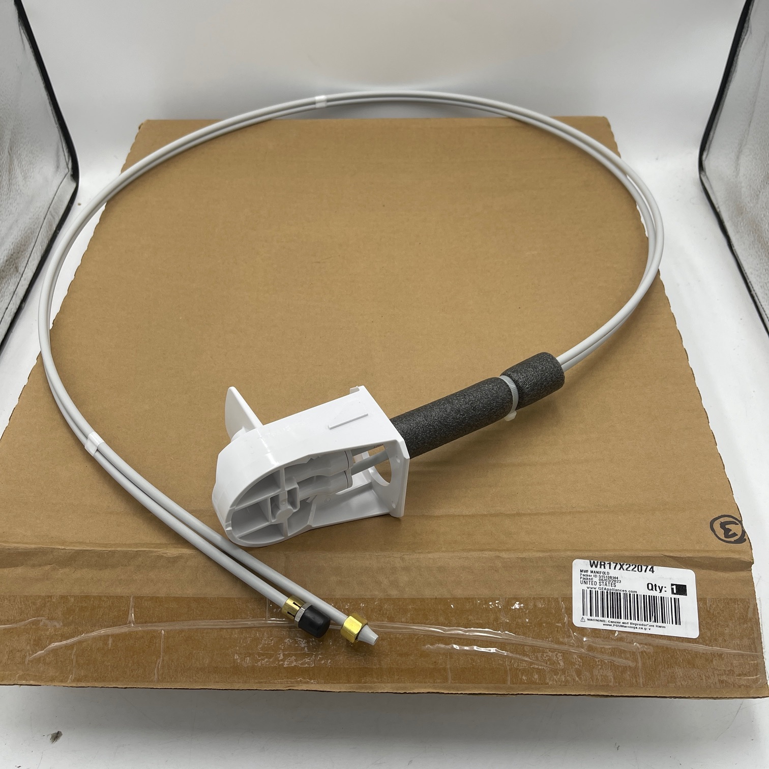 New Genuine GE Refrigerator MWF Water Filter Manifold WR17X22074 WR02X45206 WR17X20860 - Image 2