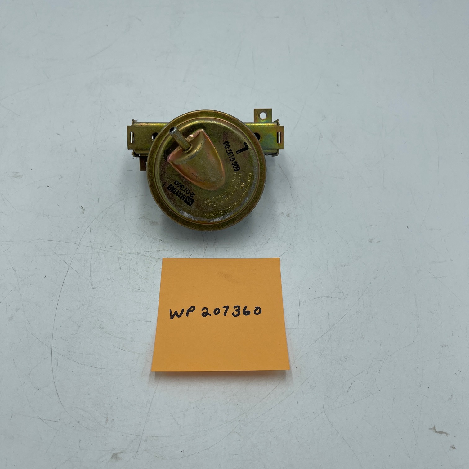 Genuine Maytag Water Level Pressure Switch WP207360, AP6005731, PS11738790 - Image 2