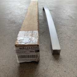 Genuine GE Refrigeratror Freezer Door Handle (stainless) WR12X42005, AP7198375, WR12X40207