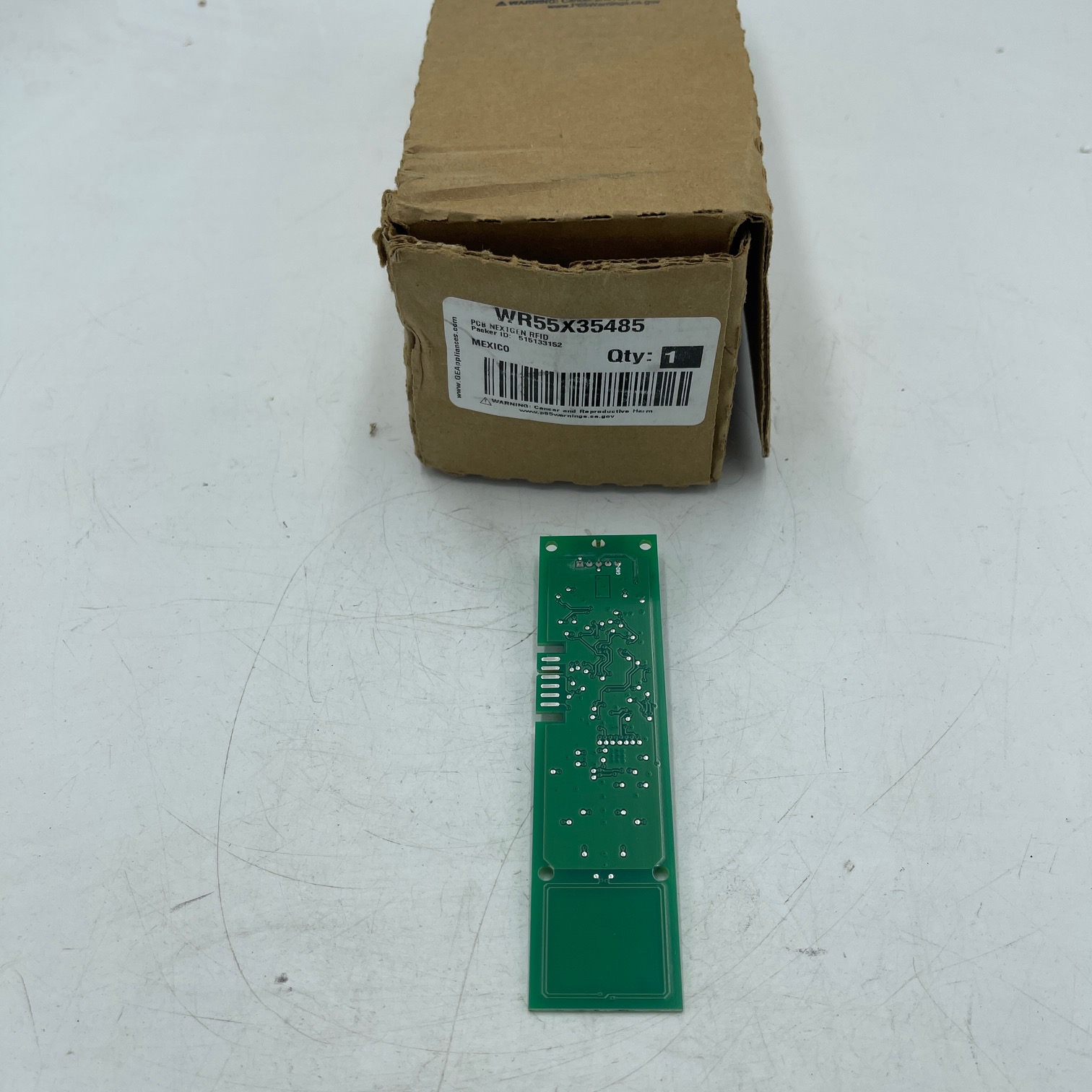 Genuine GE Refrigerator Water Filter RFID Reader Board WR55X43866, AP7225797, WR55X35485 - Image 2