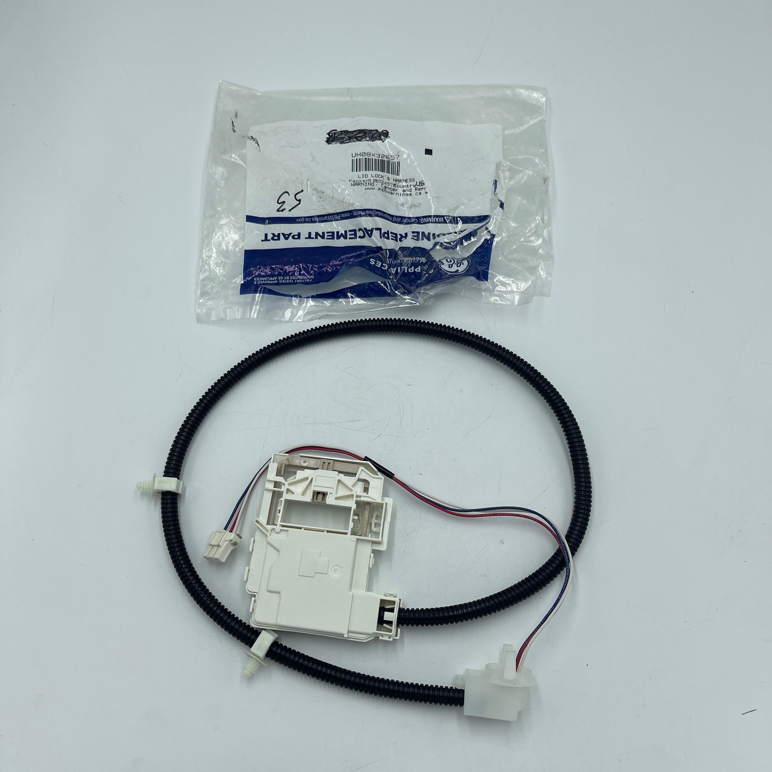 NEW Genuine GE Washer Lid Lock WH08X32657, AP7225583 - Image 2