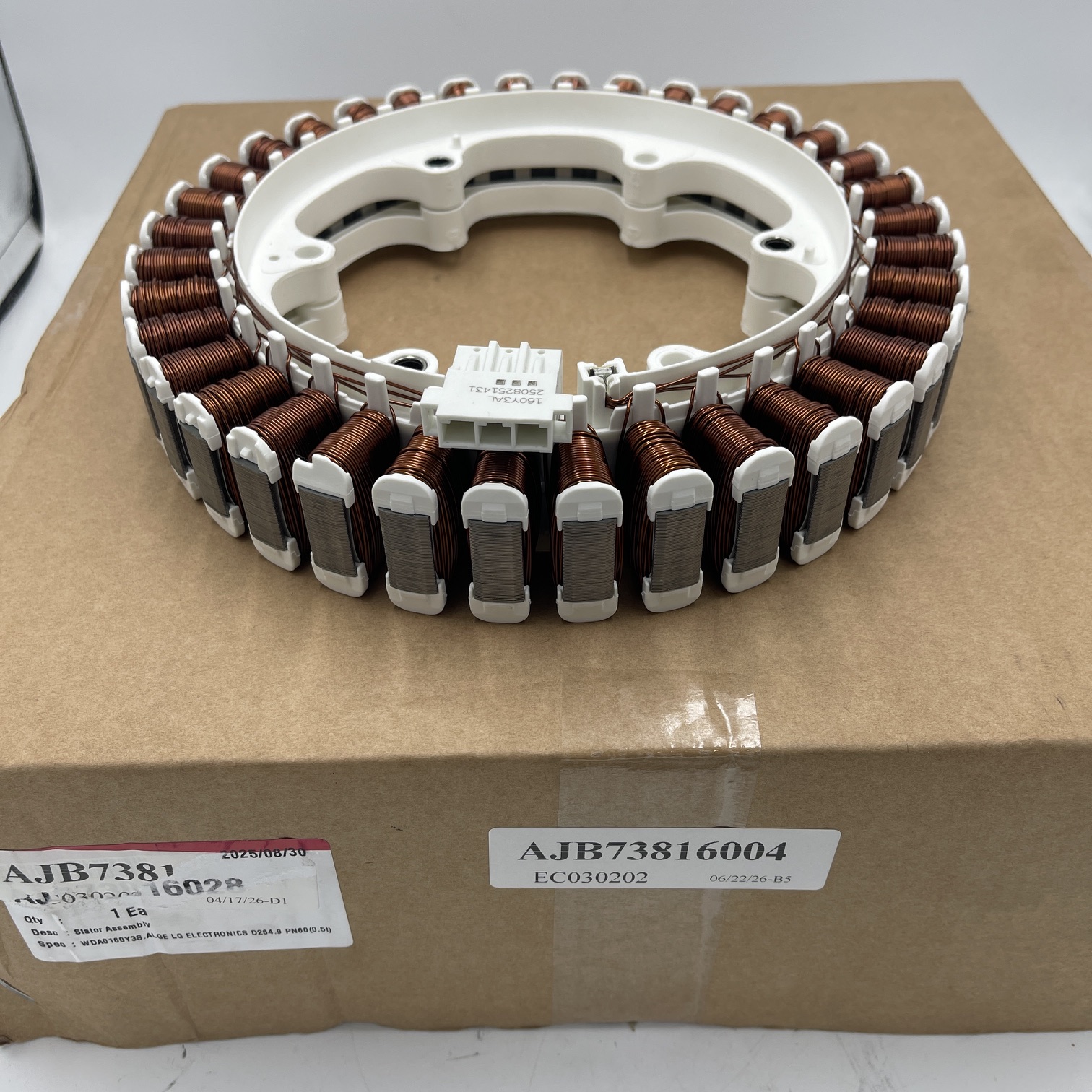 New Genuine LG Washer Stator Assembly AJB73816004, AP5976030, PS11709149 - Image 2