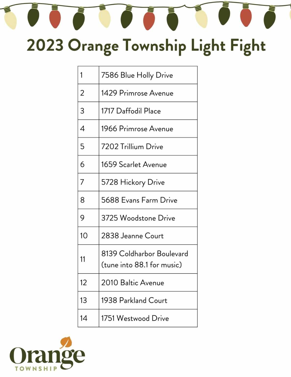 Light Fight Orange Township, OH Official site