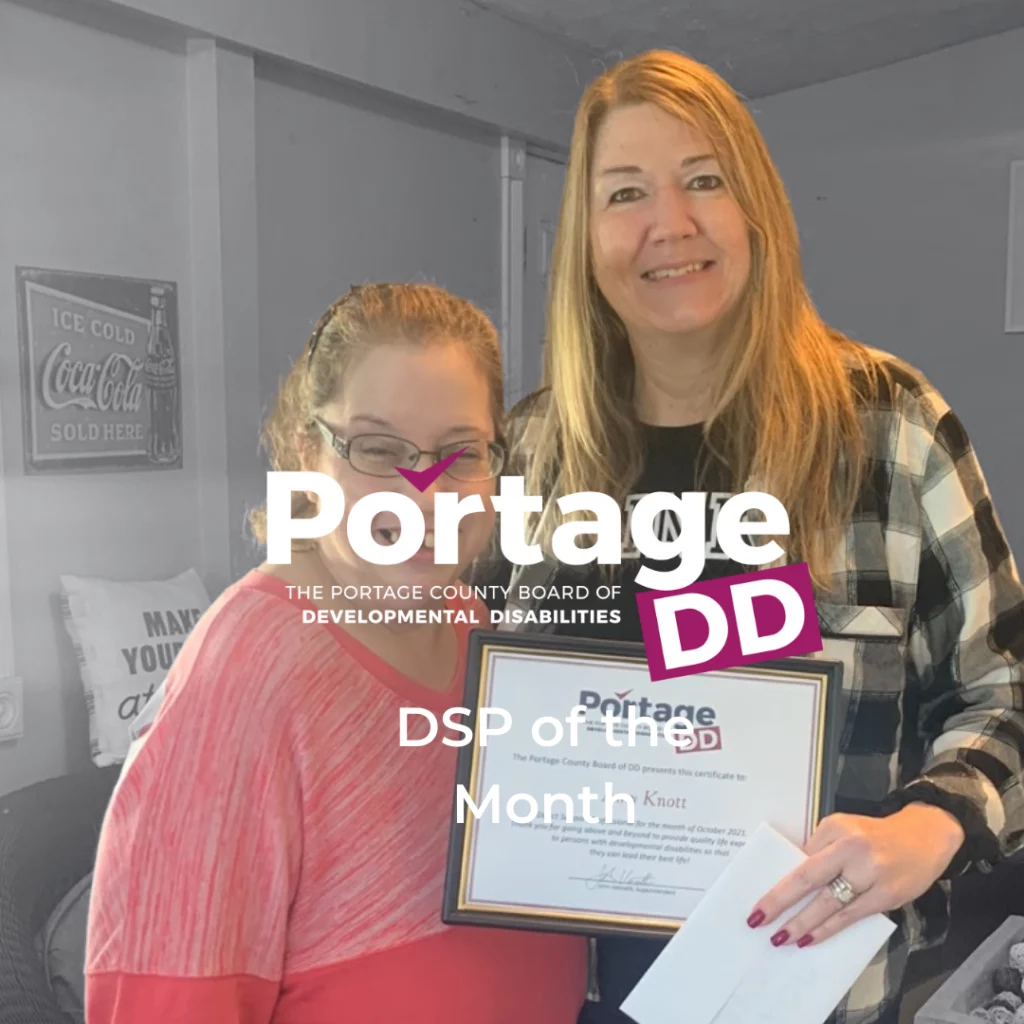 Amy Knott – October DSP Award Recipient