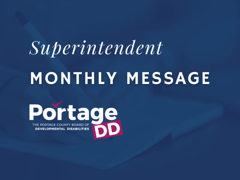 Message From The Superintendent – April 2026