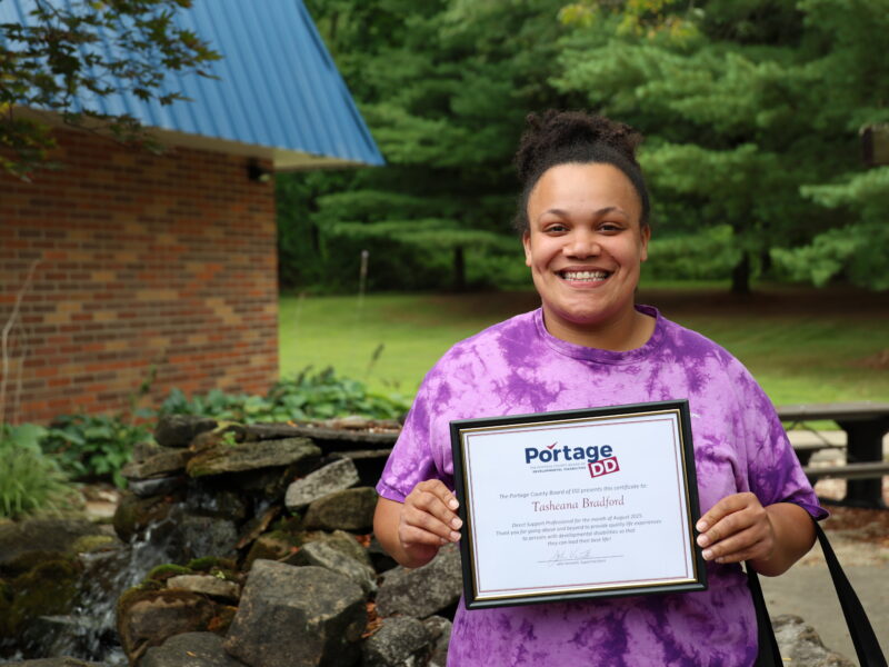 DSP Award Recipient – Tasheana Bradford