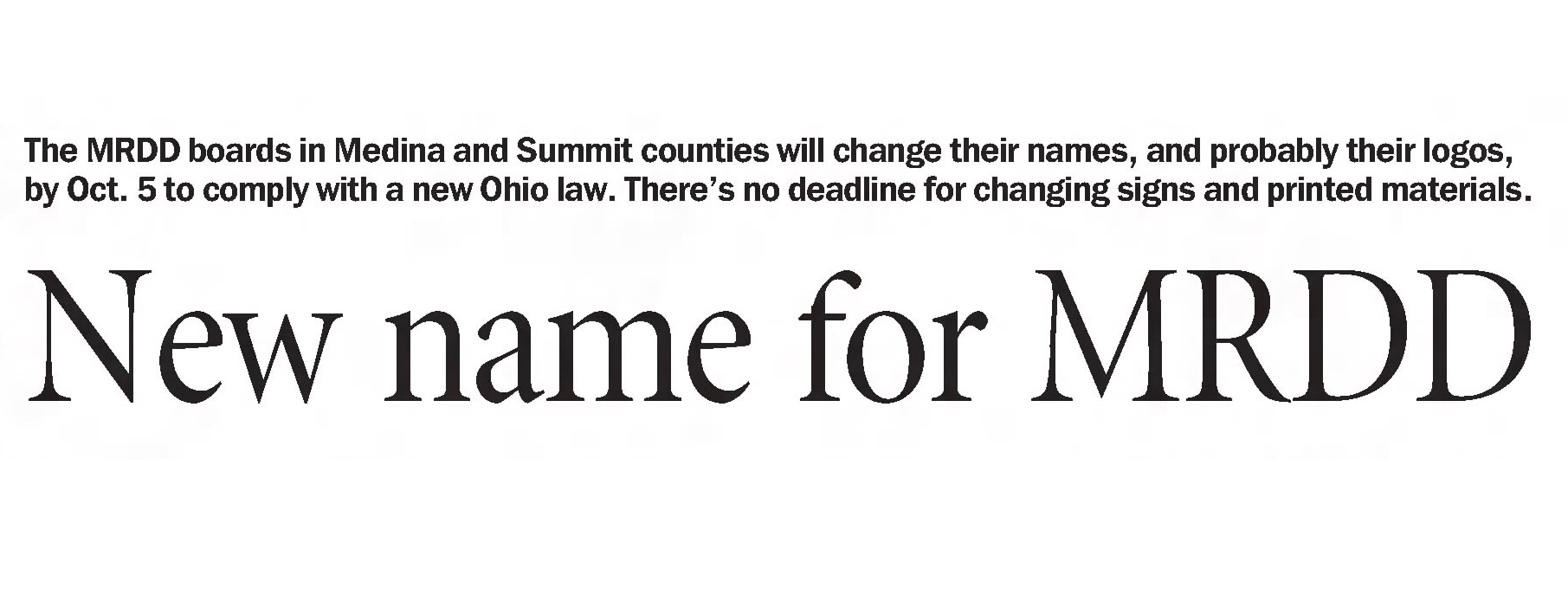 2009 MRDD Name Change ABJ-2