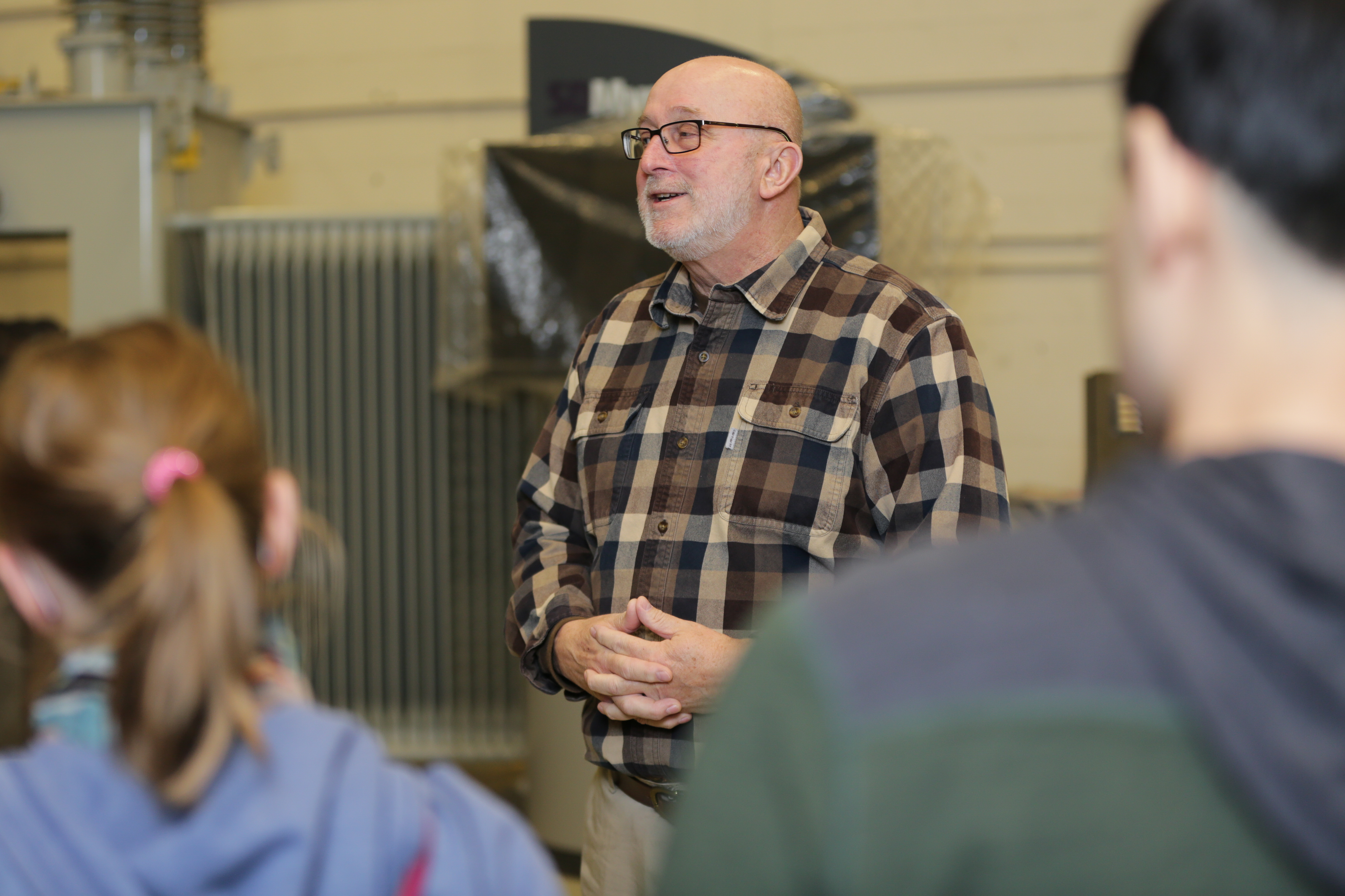 People from Community Connections touring SD Meyers for potential employment.