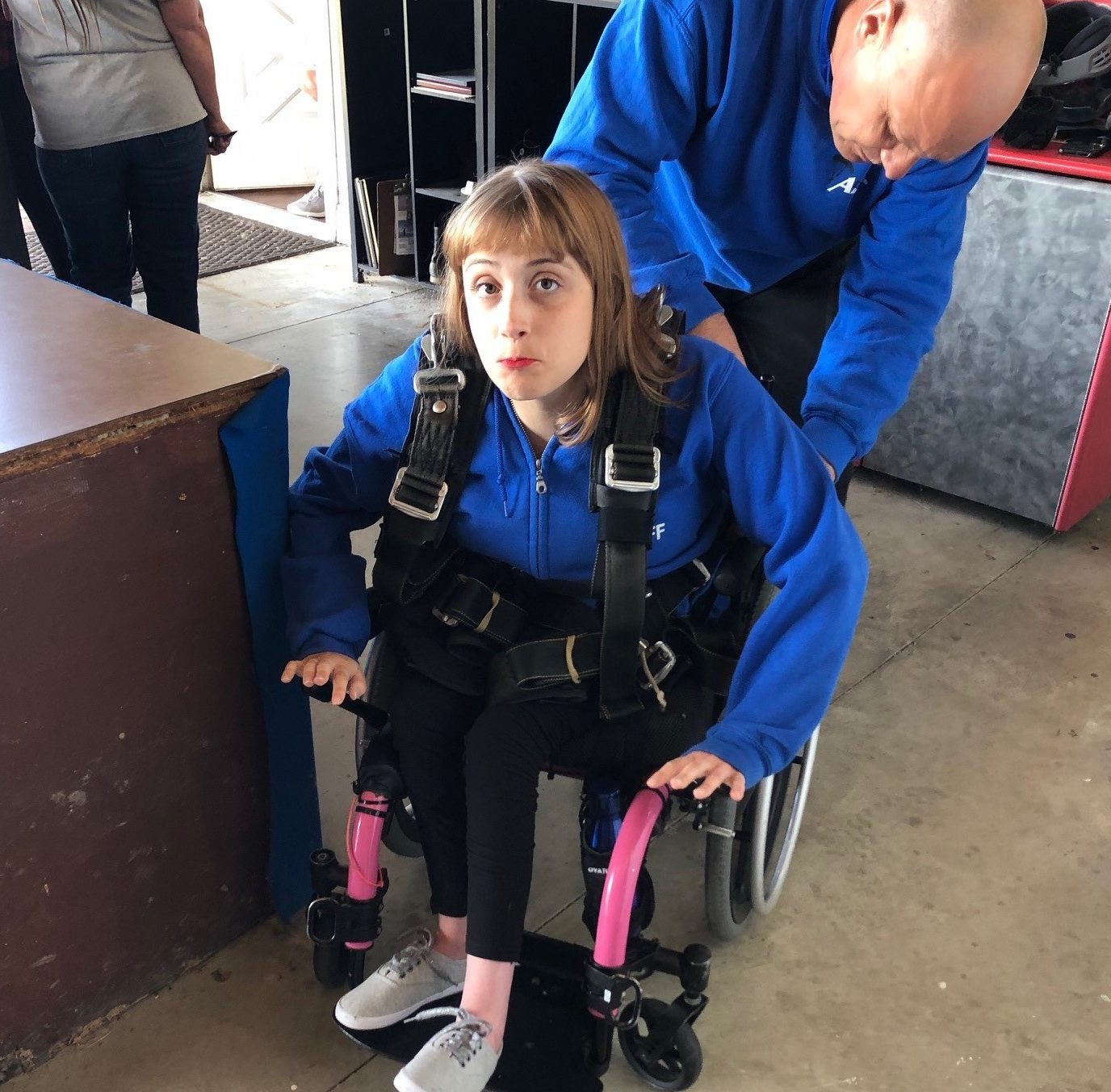 01 Jenna getting ready for jump 1