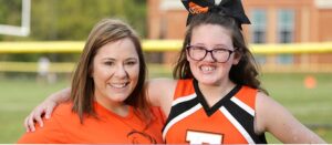 Supporting Community - 2 teenaged girls