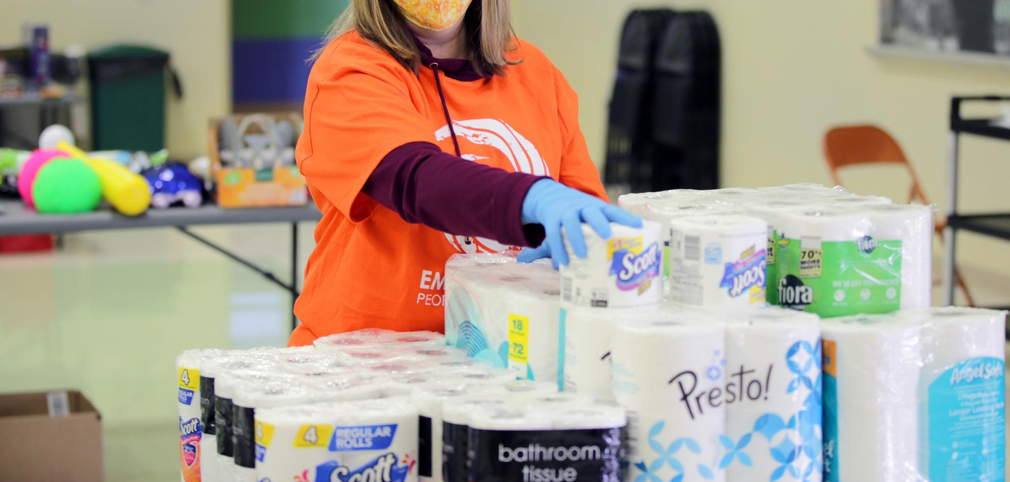 COVID-19 Gratitude Donation Drive-Thru.