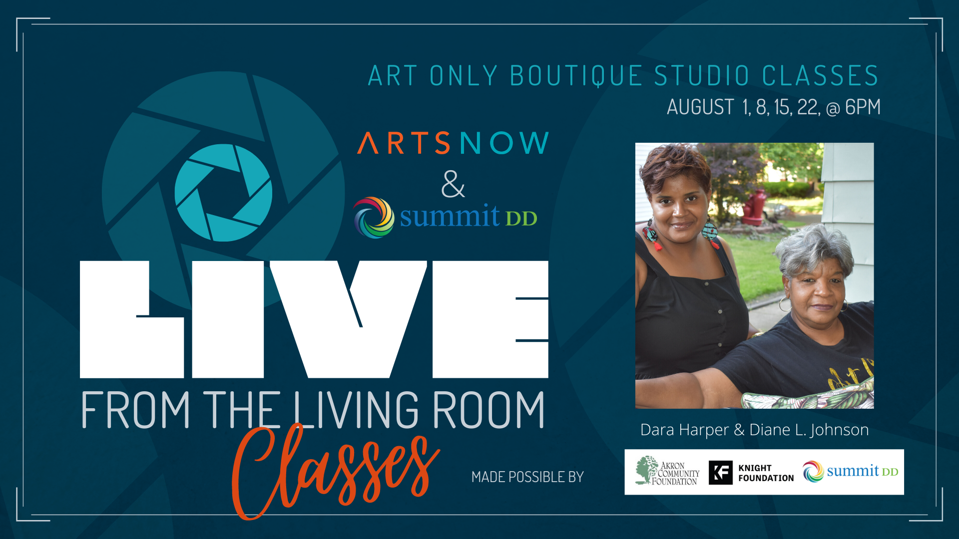 Live From the Living Room series promotional poster