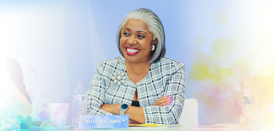 Allyson James Board Member.
