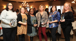 Summit DD staff at Employee Recognition Breakfast.