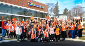Nearly 100 Summit DD team members celebrating Inclusion Day.