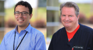 New staff Joseph McCulty and Charles Clark.