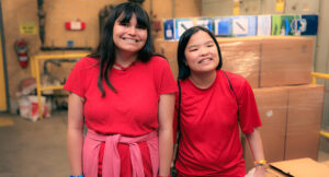 Local students participating in the Summer Youth Work Experience program.