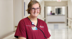 Brittany working at Summa Health.