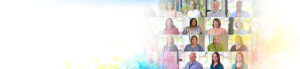 Collage of service award staff.