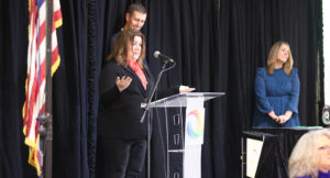 Staff celebrating at the 2024 Employee Recognition Breakfast.