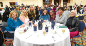 Staff celebrating at the 2024 Employee Recognition Breakfast.