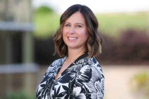 Portrait of new staff person Tiffany Braman.