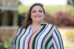 Portrait of new staff person Sonya Richards.