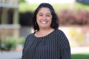 Portrait of new staff person Elizabeth Schauffler.