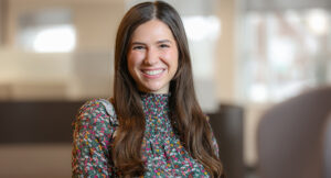 Portrait of new Summit DD staff member, Julia Beattie.