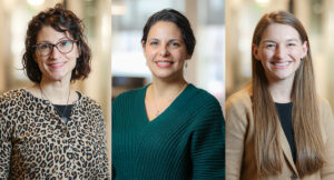 Collage of three new female Summit DD employees. Emily, Dee and Annie.
