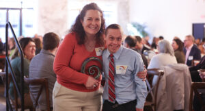 Picture of crowd at Summit DD appreciation breakfast.