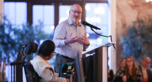 Picture of crowd at Summit DD appreciation breakfast.