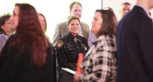 Picture of crowd at Summit DD appreciation breakfast.