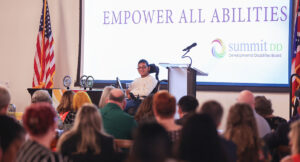 Picture of crowd at Summit DD appreciation breakfast.