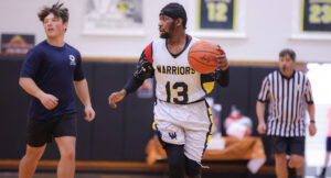 In-game action photo from the Summit DD vs Special Olympics Basketball Game.