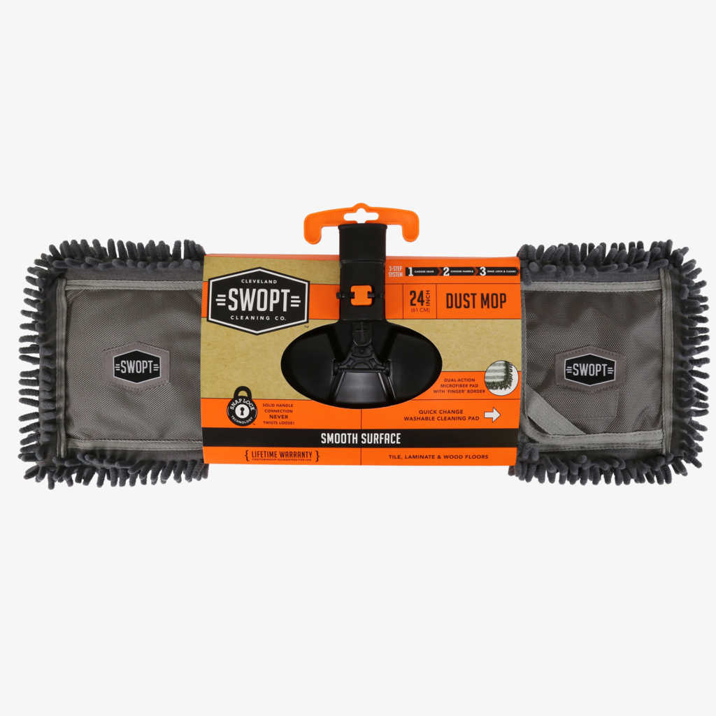 24 in. Microfiber Dust Mop SWOPT Cleaning Co.