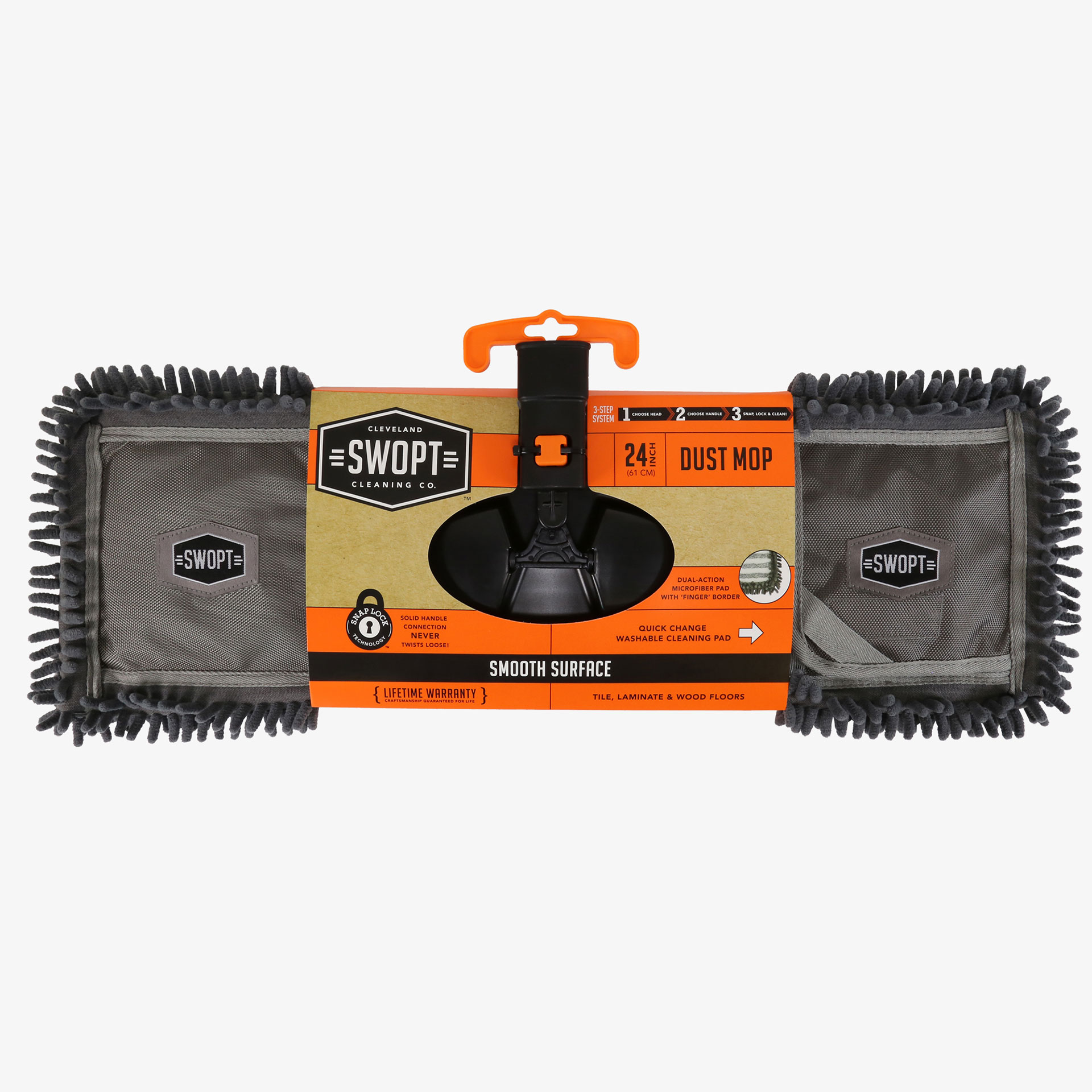 24 in. Microfiber Dust Mop SWOPT Cleaning Co.