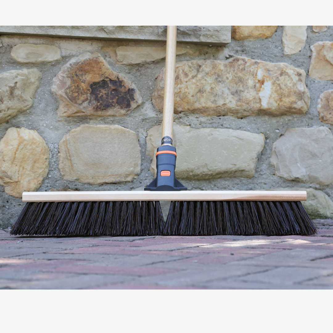 24 in. Rough Surface Push Broom Premium SWOPT Cleaning Co.