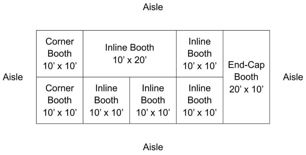 Inline Exhibit Booths and Inline Trade Show Booths