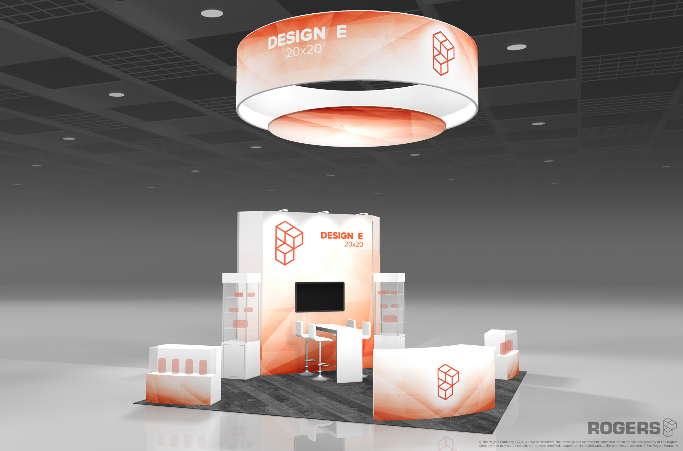 This is Option E-1 of our RRE20-E1 20x20 island.