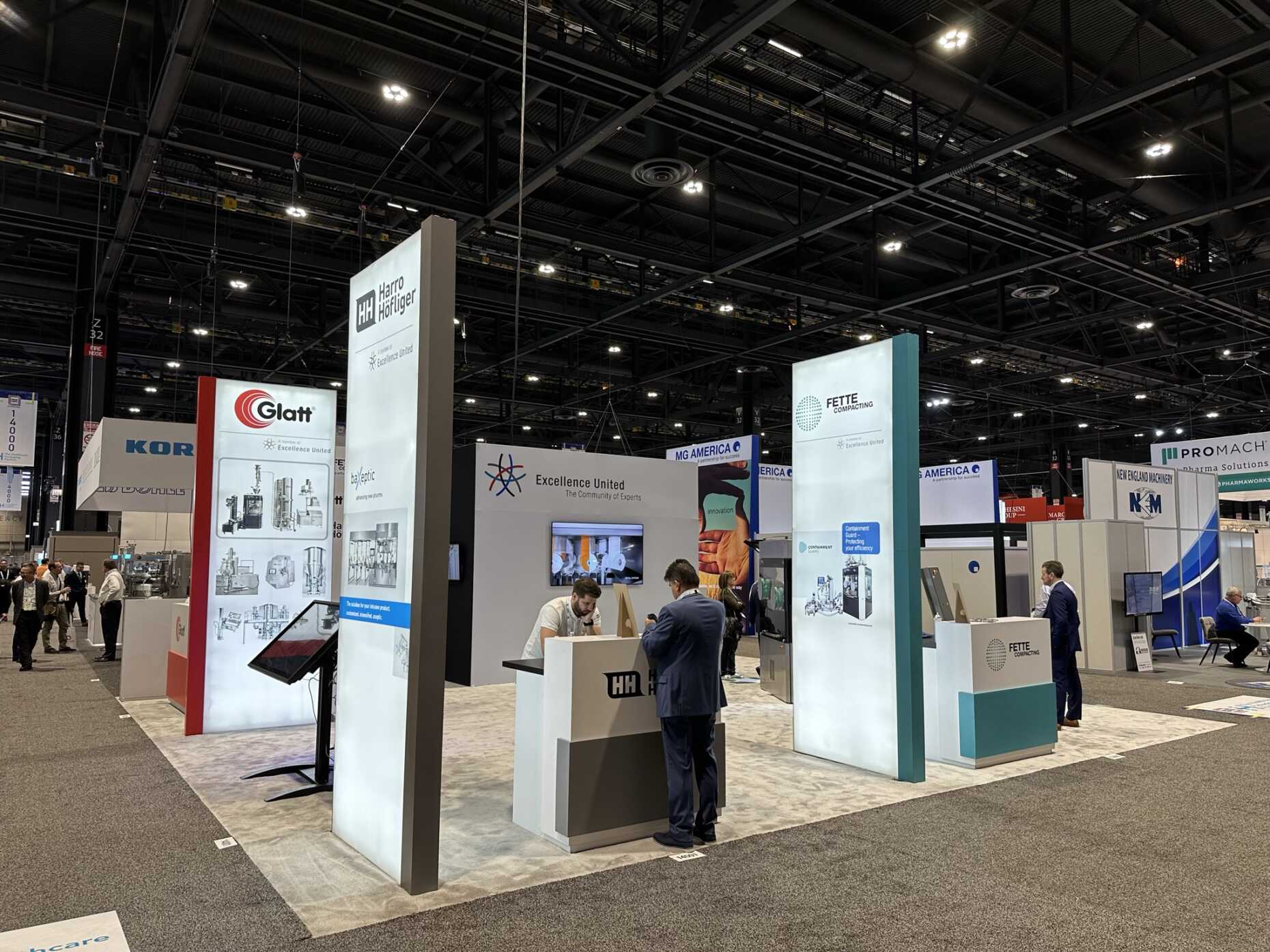 Excellence United Trade Show Booth at PackExpo 2022