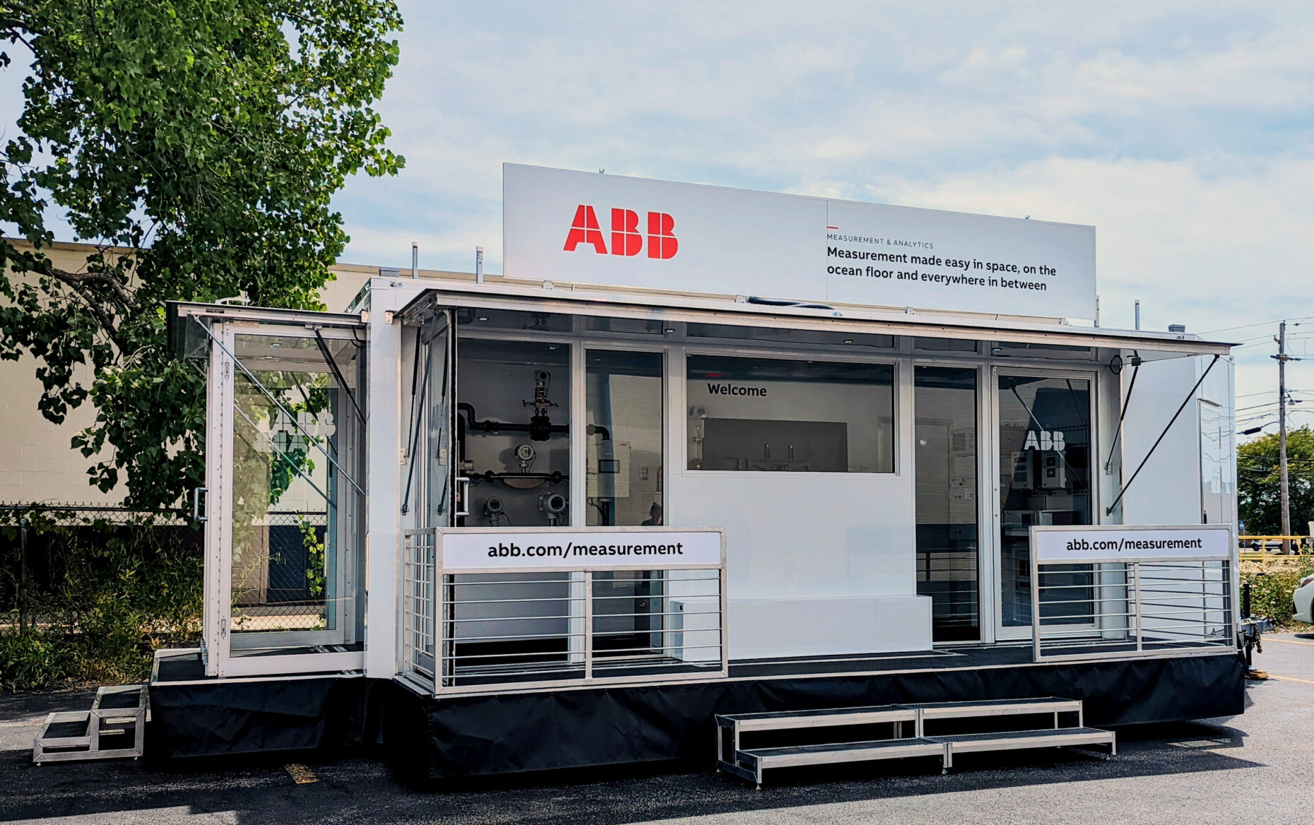 ABB roadshow trailer