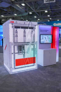 ABB island trade show displays