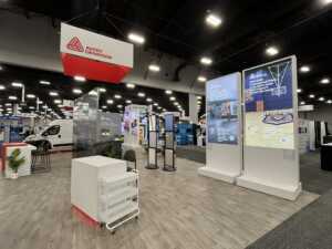 Avery Dennison custom booth design