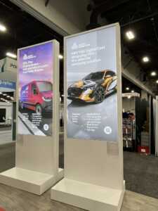 Avery Dennison trade show towers