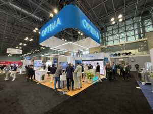 OPTIMA Packaging Group 30' x 40' island booth