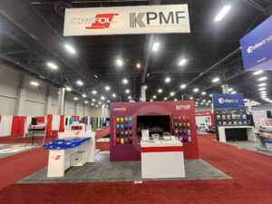 ORAFOL KPMF custom trade show booth design
