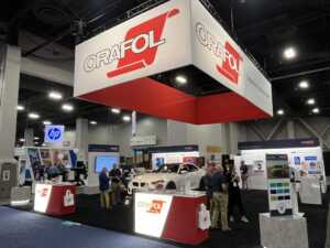 ORAFOL Americas 40' x 50' island booth