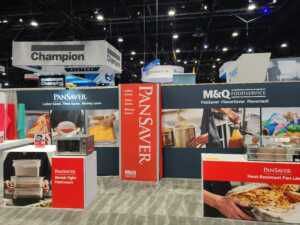 FlavorSeal and PanSaver custom booth exhibit