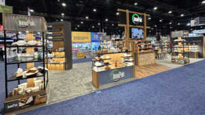 Inno-Pak custom island booth at NRA 2025